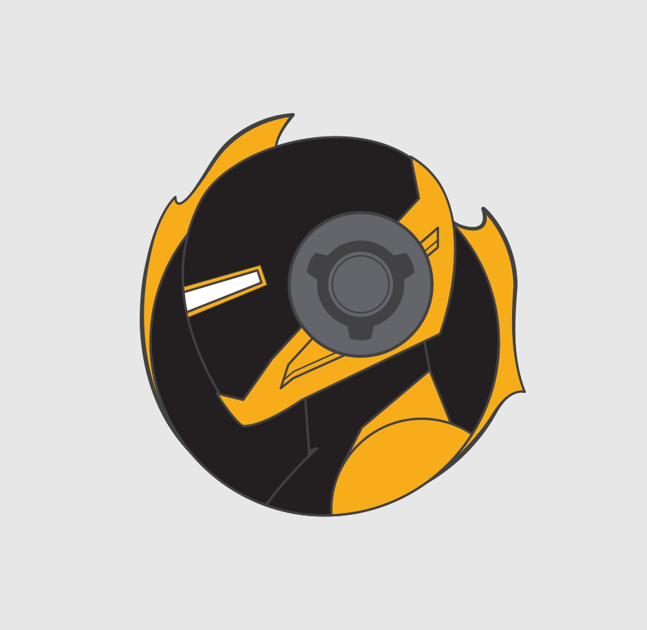 Radiant Yellow Pin