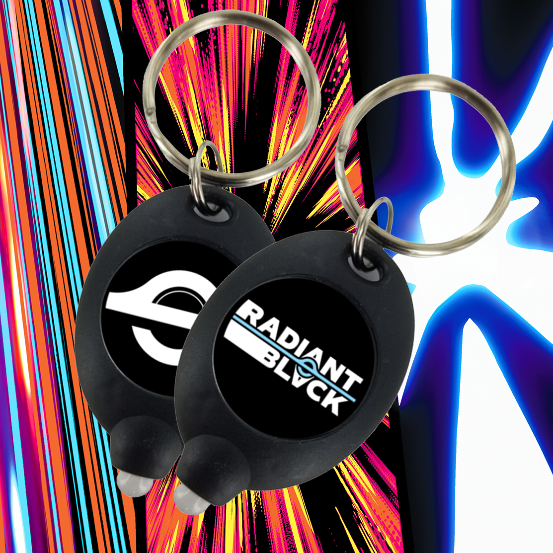 Blacklight Keychain