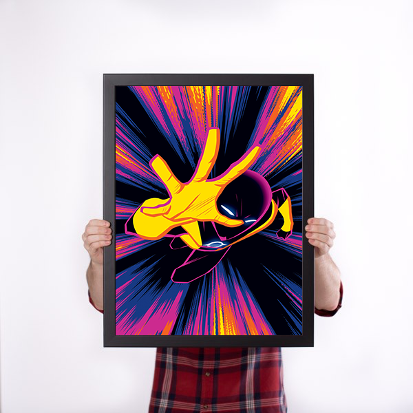 Welcome to Existence 18x24 Limited Blacklight Poster